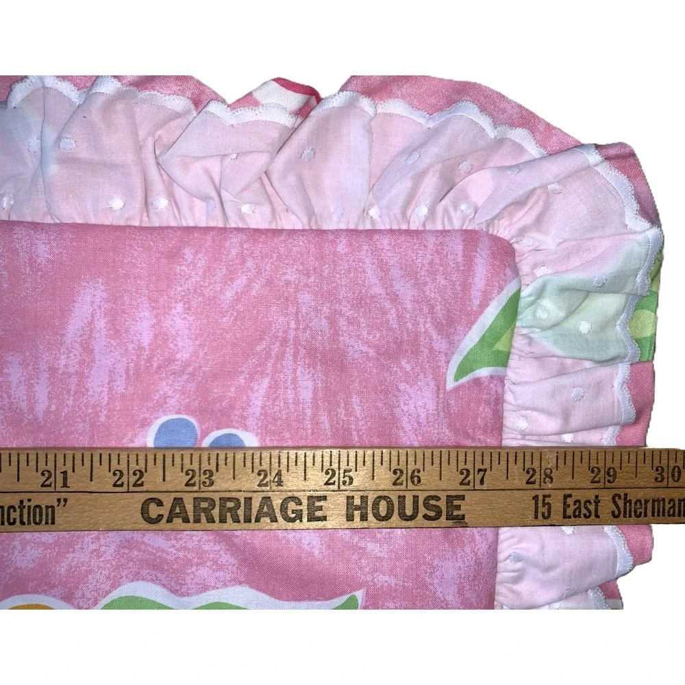 California Kids Dreamtime Ballerina Pair Coordinates Pinks Std Shams NOS Vtg Y2K